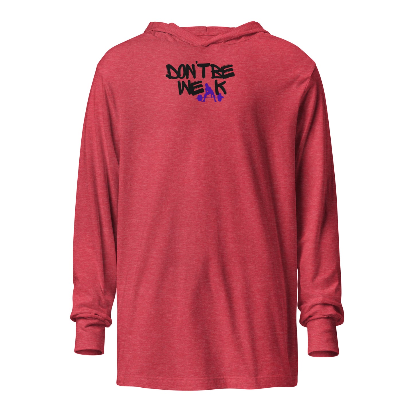 Hooded long-sleeve tee