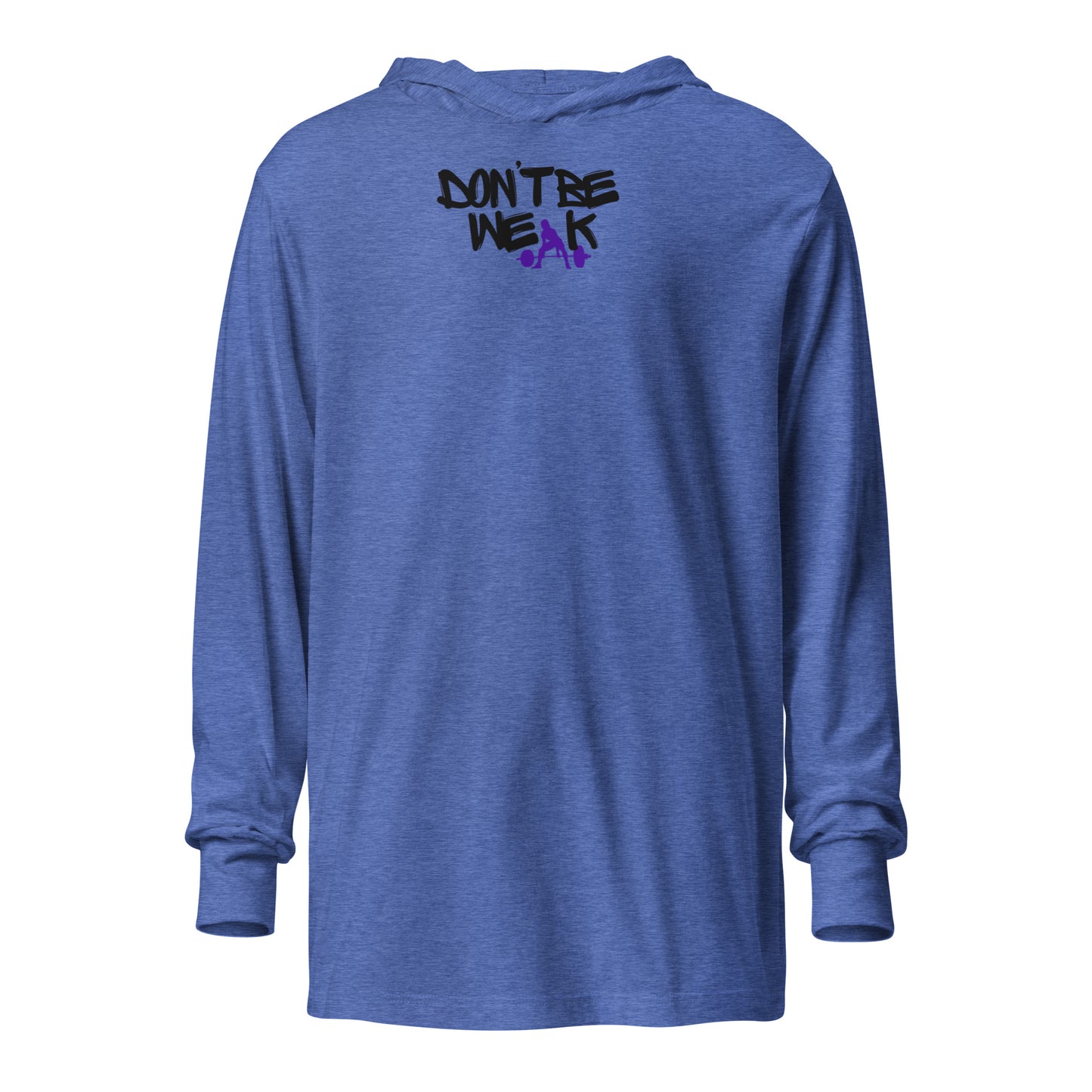 Hooded long-sleeve tee