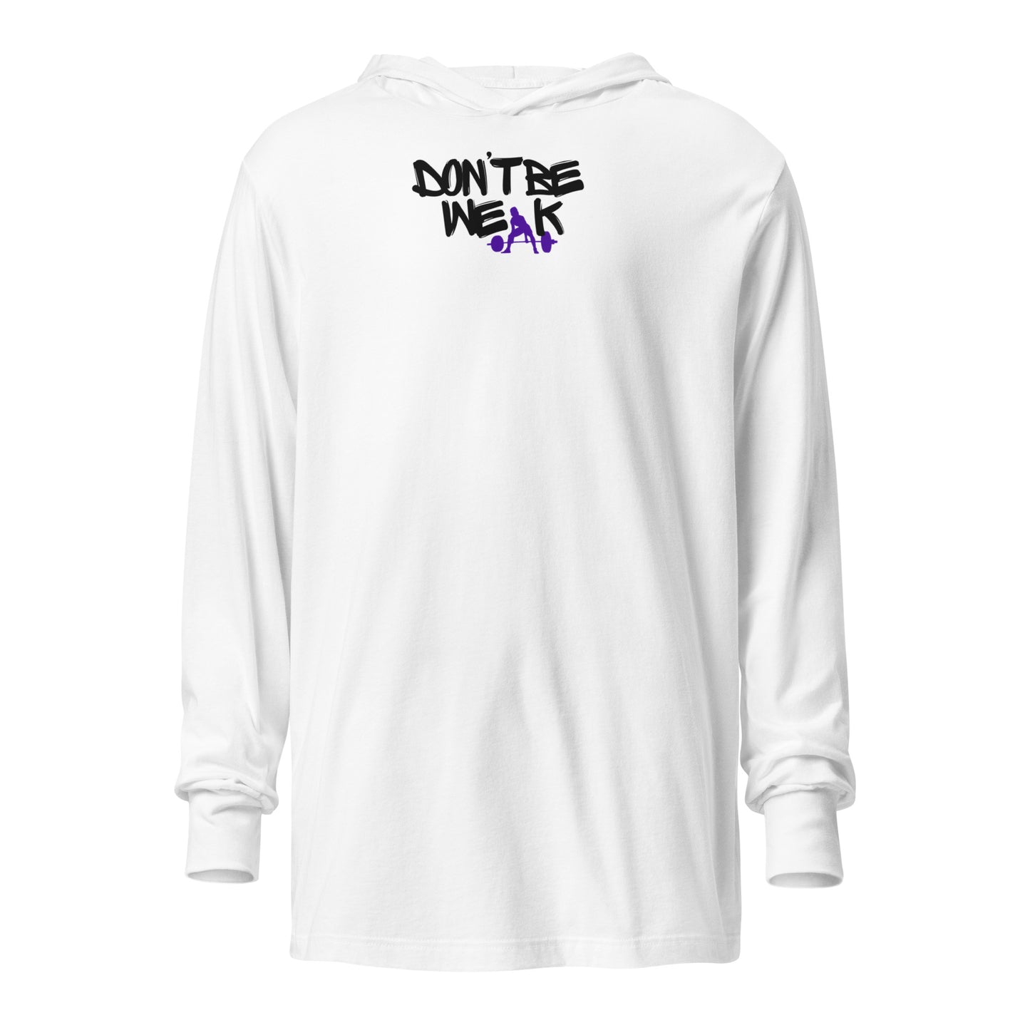 Hooded long-sleeve tee