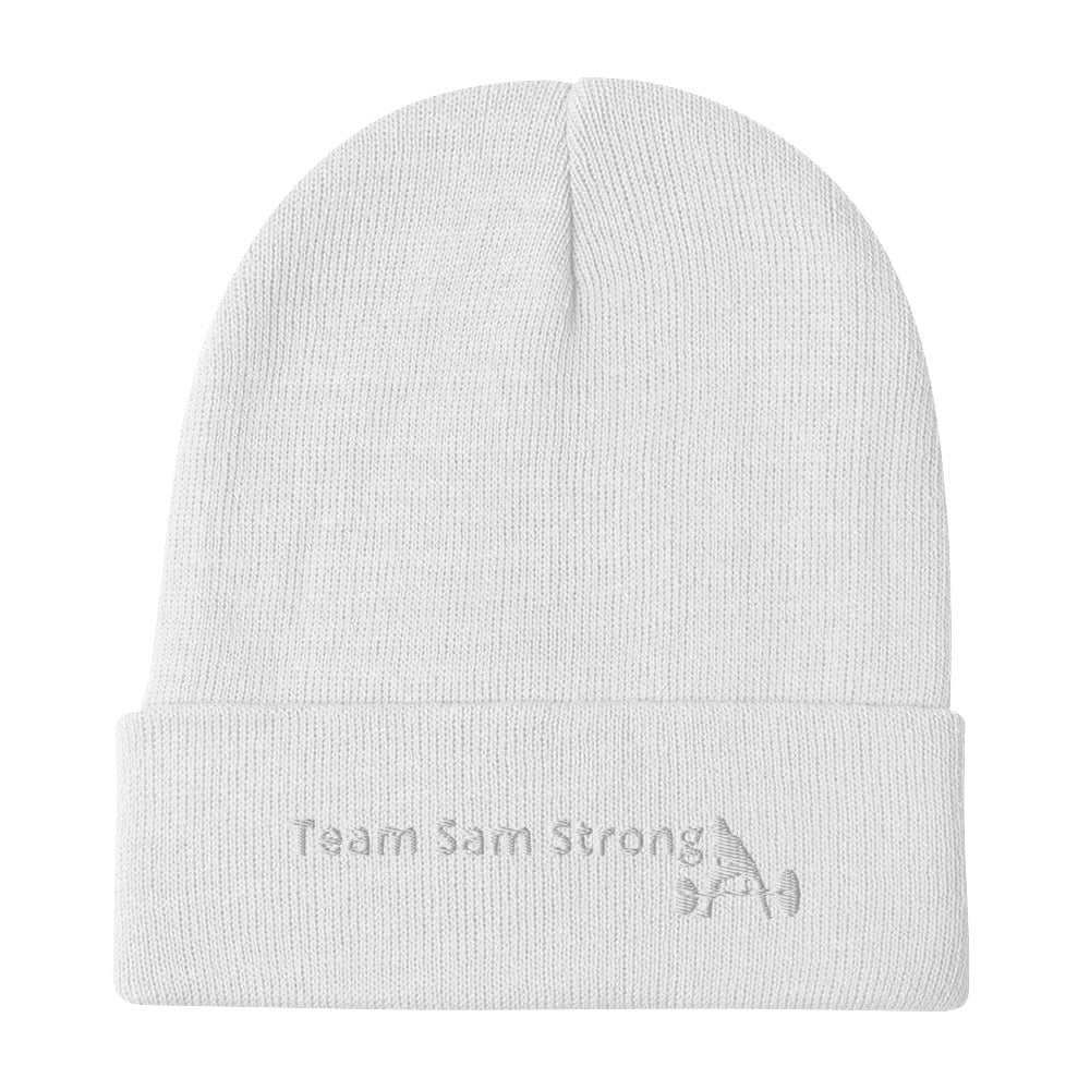 Embroidered Beanie