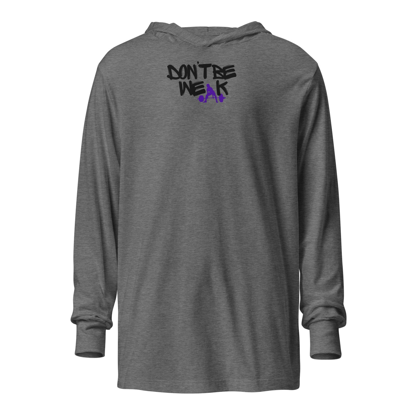 Hooded long-sleeve tee